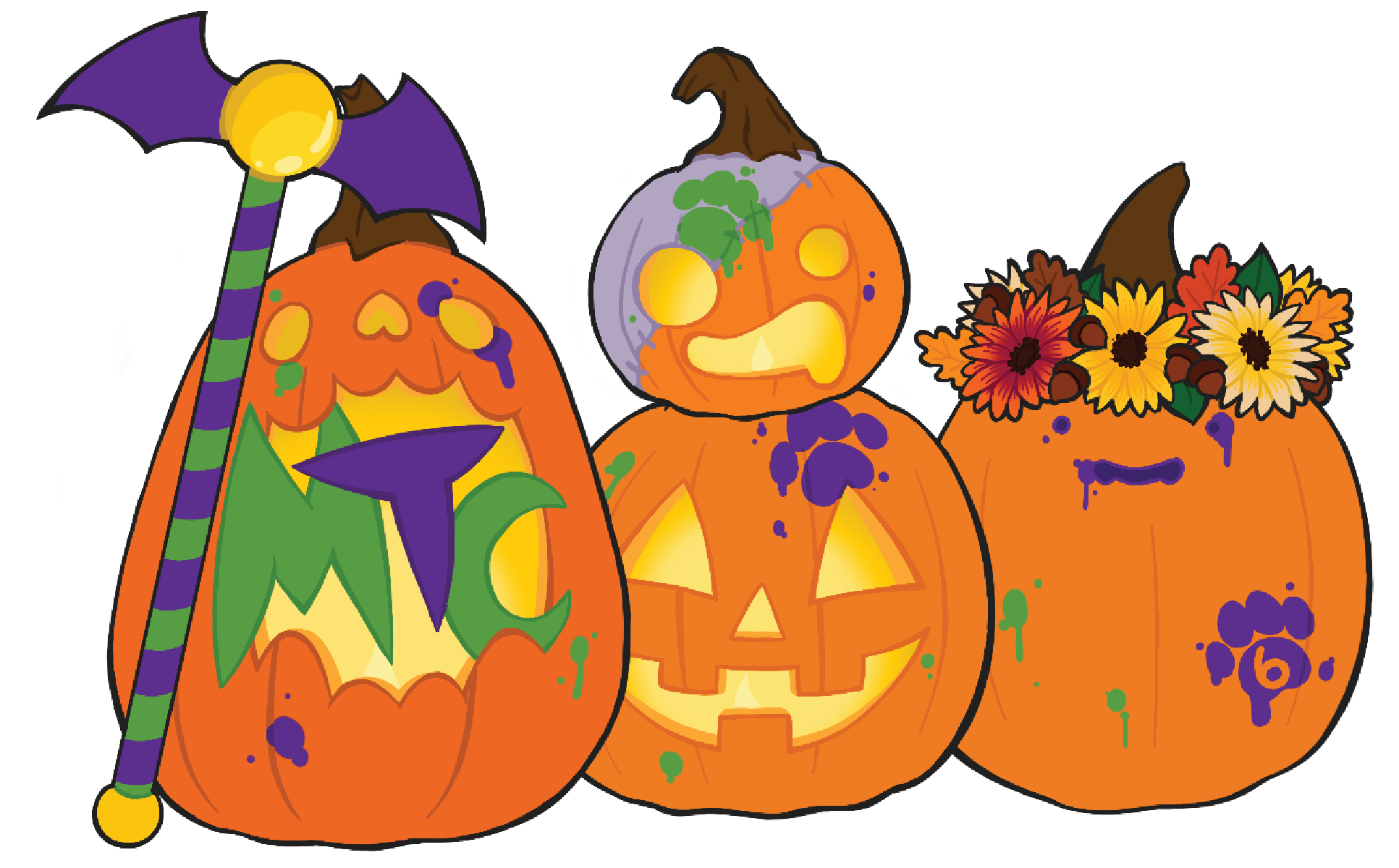 MoTownCon pumpkin carving contest artwork
